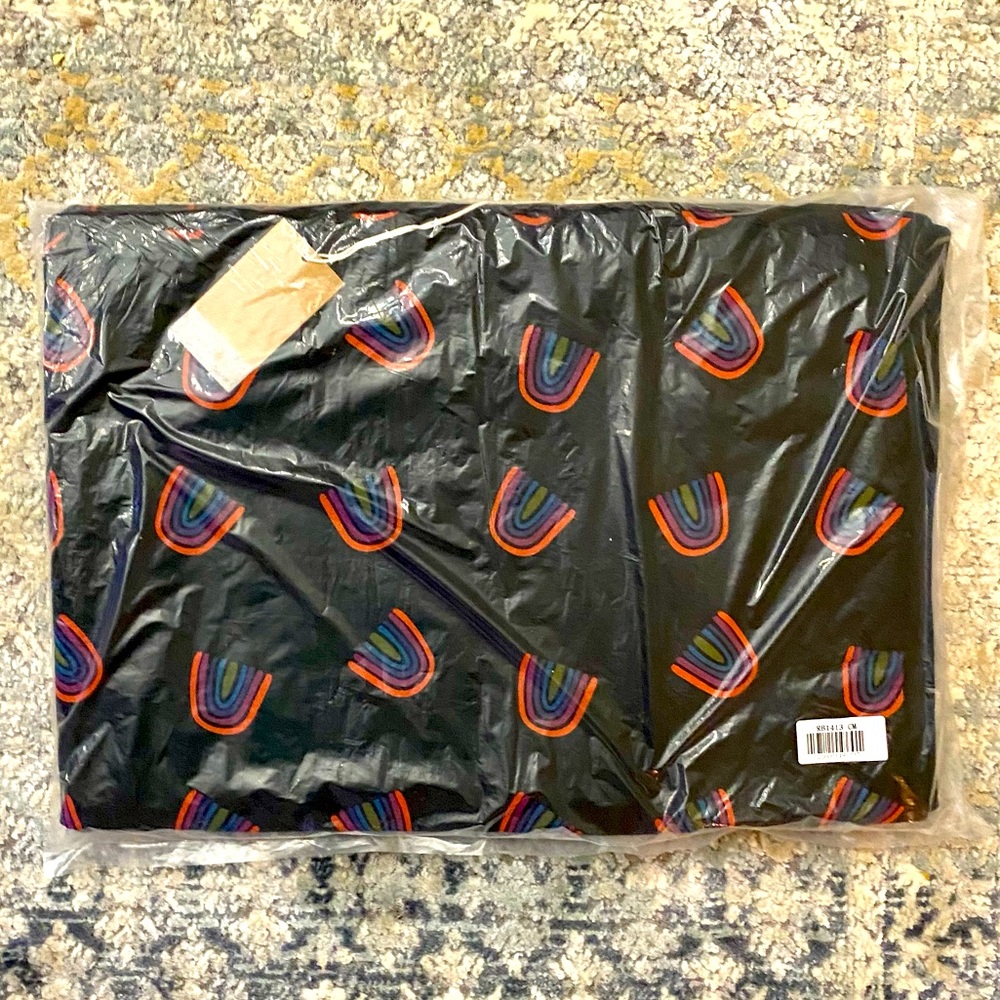 NIB Kyte baby Clementine rainbow toddler blanket